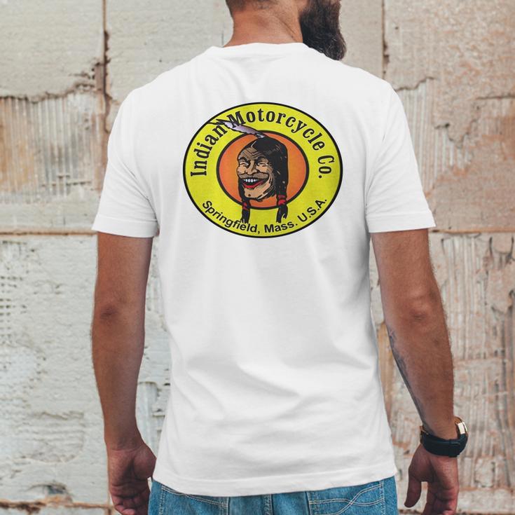 Indian Motorcycles Laughing Mens Back Print T-shirt Funny Gifts