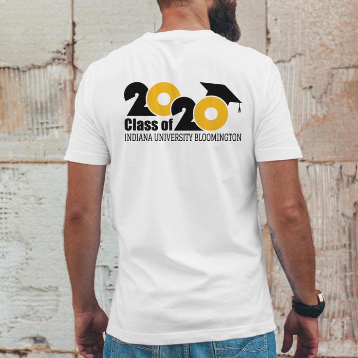 Indiana University Bloomington Class Of Graduation 2020 Mens Back Print T-shirt Funny Gifts