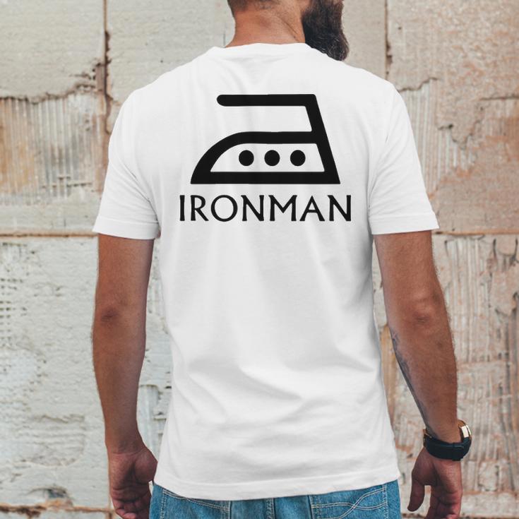 Ironman V2 Mens Back Print T-shirt Funny Gifts