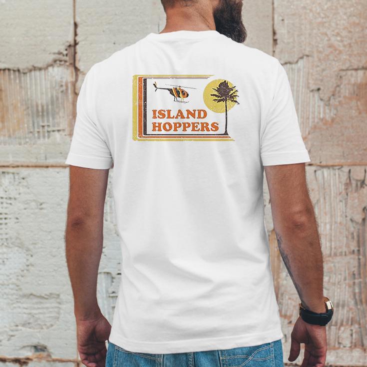 Island Hoppers Hawaii Mens Back Print T-shirt Funny Gifts