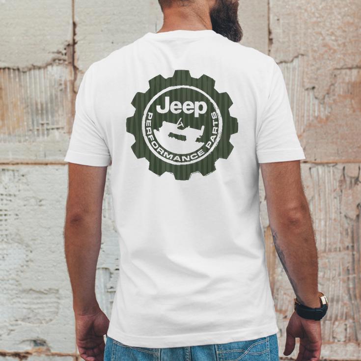 Jeep Performance Parts Mens Back Print T-shirt Funny Gifts