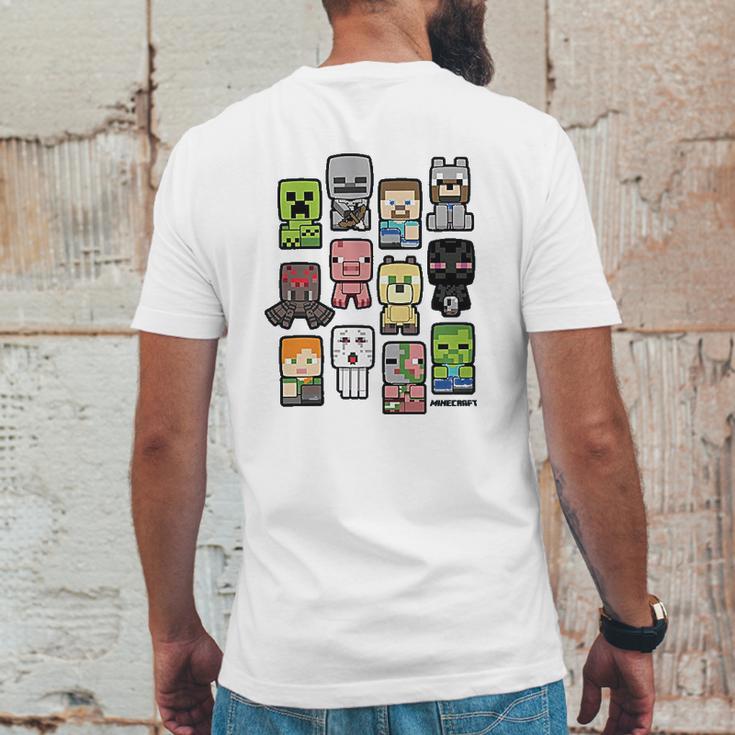 Jinx Minecraft Bobble Mobs Roll Mens Back Print T-shirt Funny Gifts