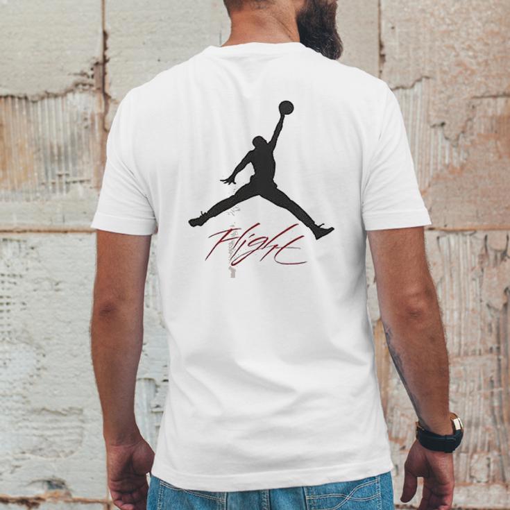 Jumpman Flight Mens Back Print T-shirt Funny Gifts