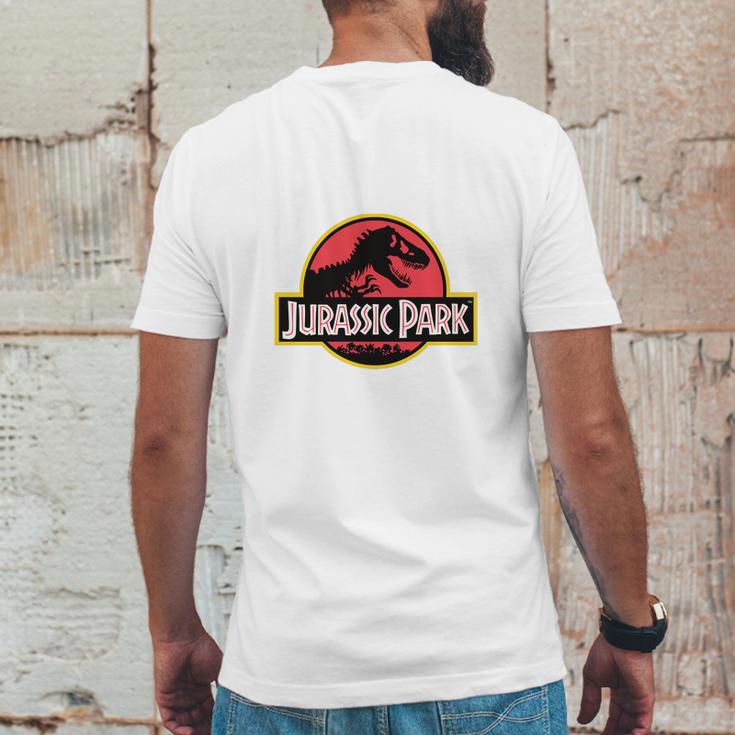 Jurassic Park Logo Mens Back Print T-shirt Funny Gifts