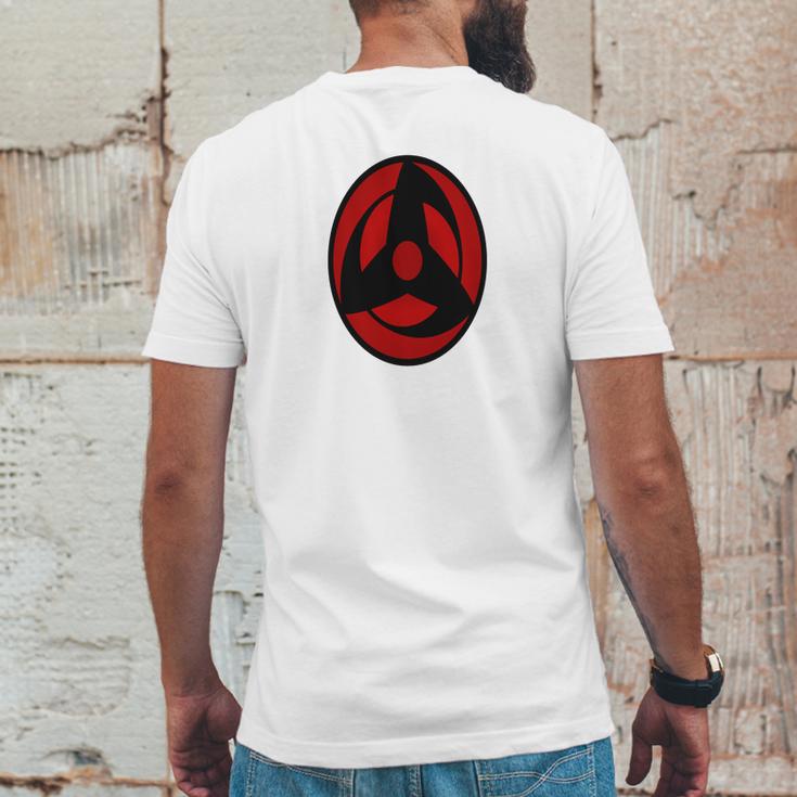 Kakashi Mangekyo Sharingan Naruto 1 Mens Back Print T-shirt Funny Gifts