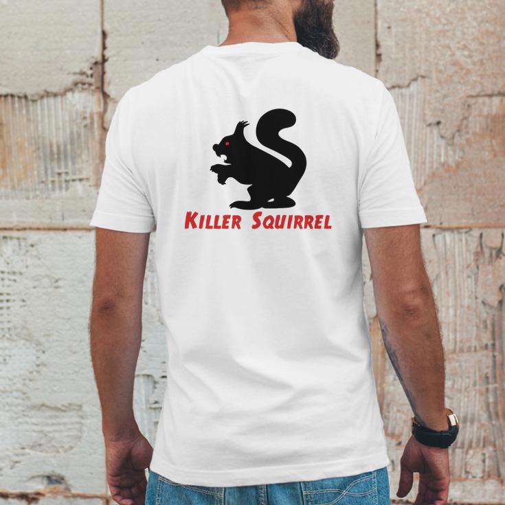 Killer Squirrel T-Shirts - Mens T-Shirt By American Apparel Mens Back Print T-shirt Funny Gifts