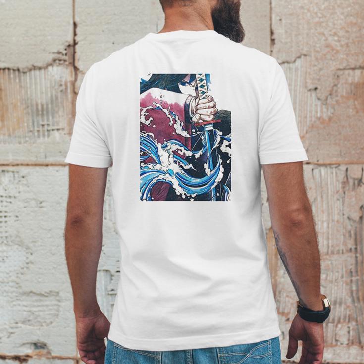 Kimetsu No Yaiba Demon Slayer Mens Back Print T-shirt Funny Gifts