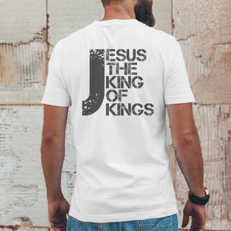 King Of Kings Mens Mens Back Print T-shirt Funny Gifts