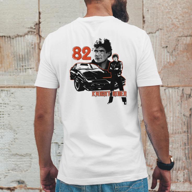 Knight Rider 82 Mens Back Print T-shirt Funny Gifts