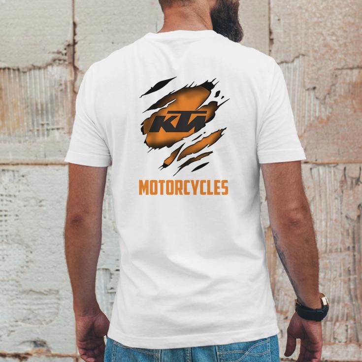 Ktm Motor Mens Back Print T-shirt Funny Gifts