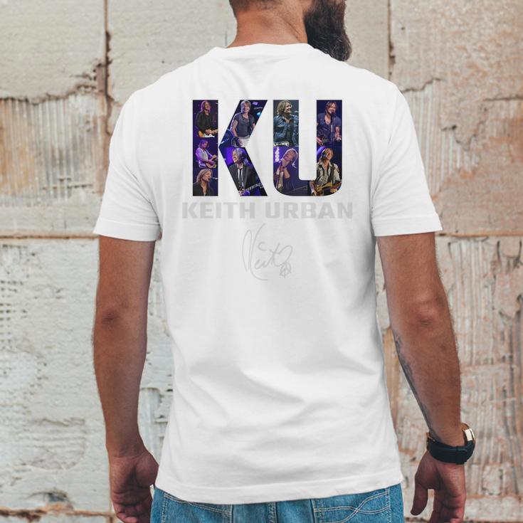 Ku Keith Urban Signature Mens Back Print T-shirt Funny Gifts