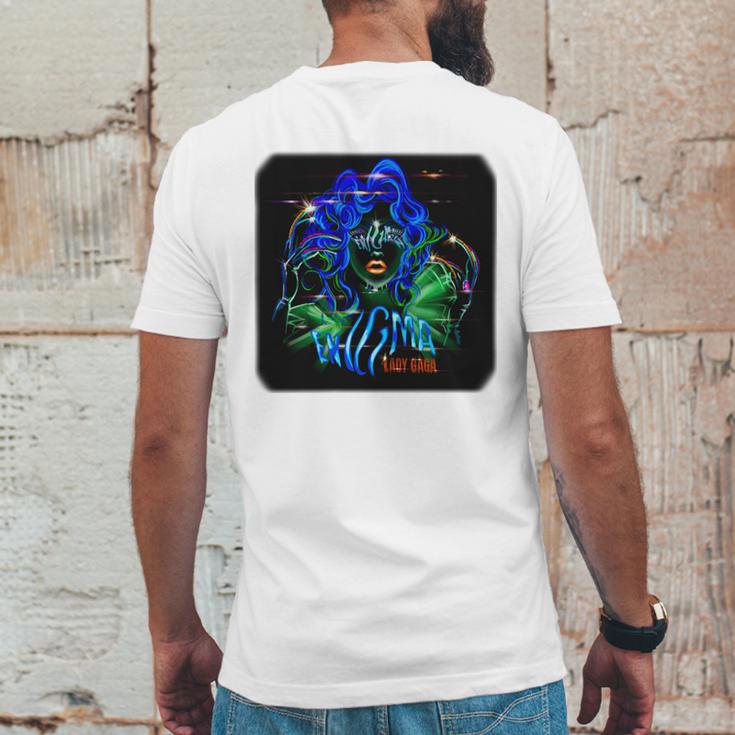 Lady Gaga Enigma Tour Mens Back Print T-shirt Funny Gifts