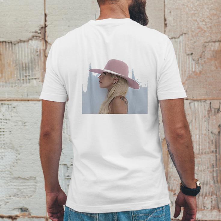 Lady Gaga Official Joanne Mens Back Print T-shirt Funny Gifts