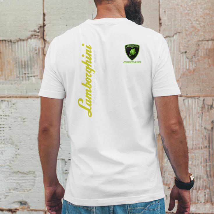 Lamborghini Follow Your Ears Mens Back Print T-shirt Funny Gifts