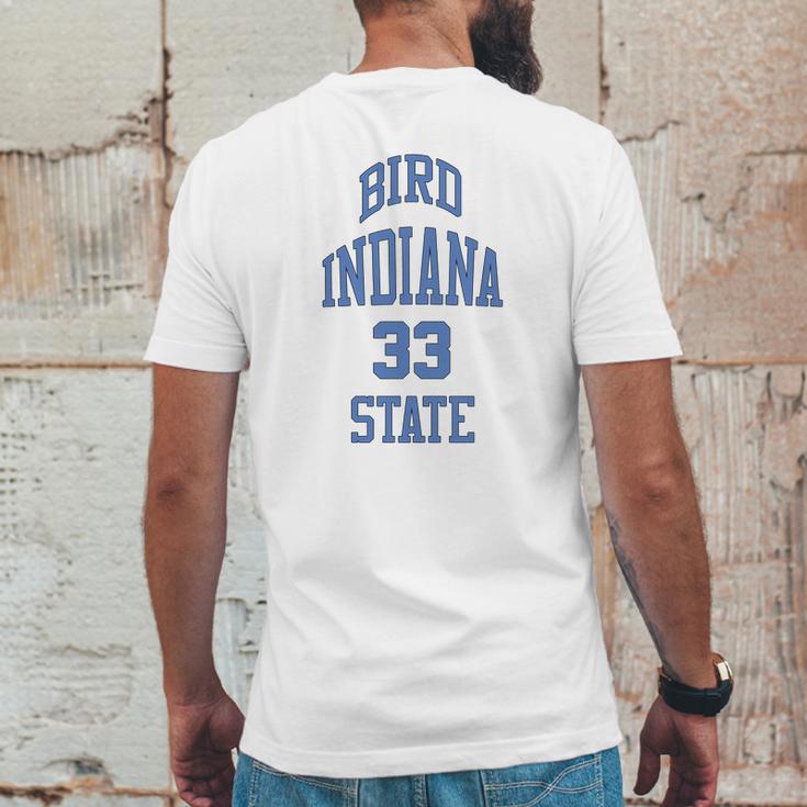 Larry Bird Indiana State 33 Funny Tshirt Mens Back Print T-shirt Funny Gifts