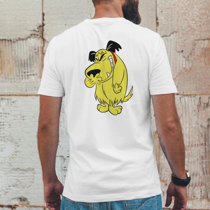 Laughing Muttley T-Shirt Mens Back Print T-shirt Funny Gifts