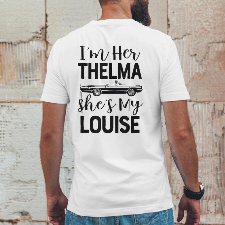 I Am Her Thelma Shes My Louise Mens Back Print T-shirt Funny Gifts