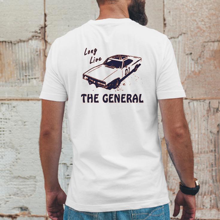 Long Live The General 1969 Charger Dukes Of Hazzard Mens Back Print T-shirt Funny Gifts