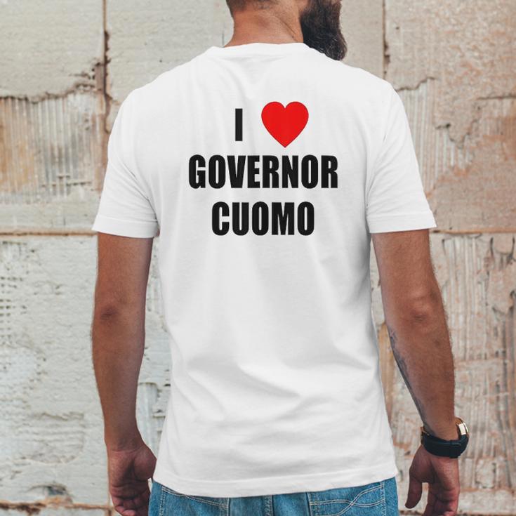 I Love Governor Cuomo Andrew Cuomo Mens Back Print T-shirt Funny Gifts