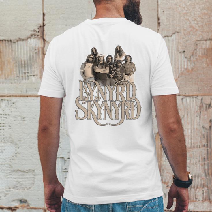 Lynyrd Skynyrd Band Mens Back Print T-shirt Funny Gifts