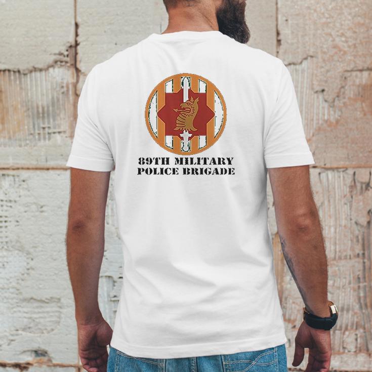 Military Police Brigade Mens Back Print T-shirt Funny Gifts