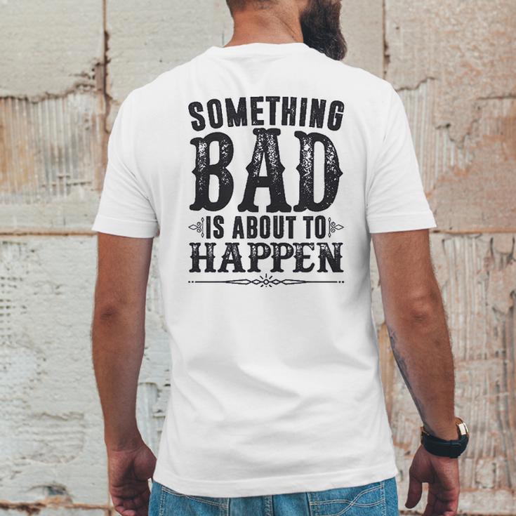 Miranda Lambert Country Something Bad Is About To Happen Mens Back Print T-shirt Funny Gifts