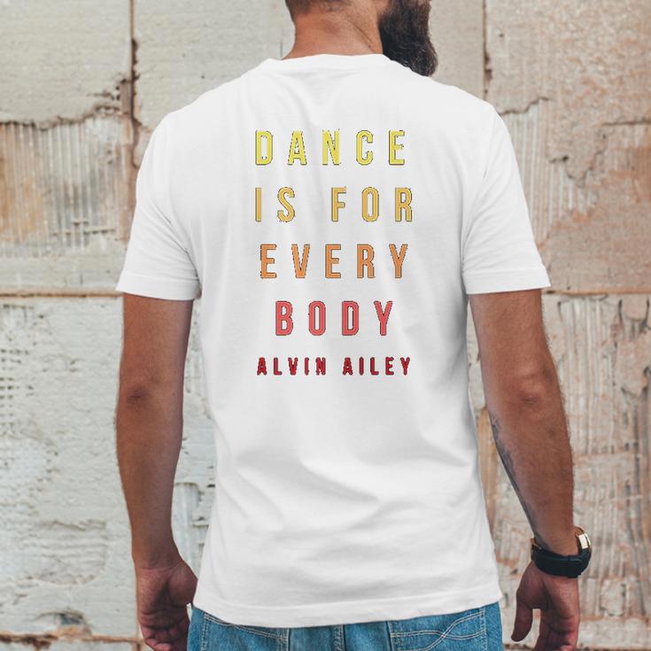 Modern Dance Alvin Ailey Dancer Mens Back Print T-shirt Funny Gifts