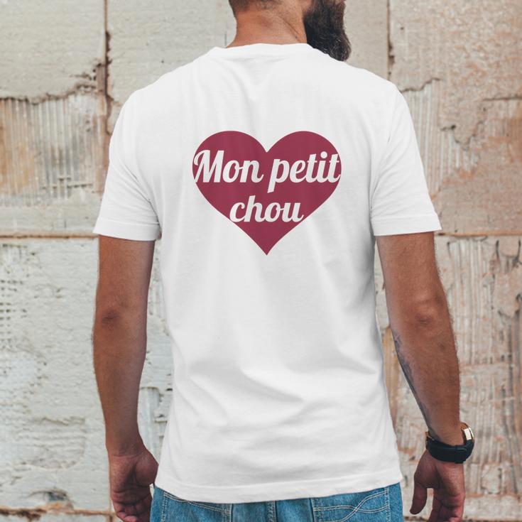 Mon Petit Chou Mens Back Print T-shirt Funny Gifts