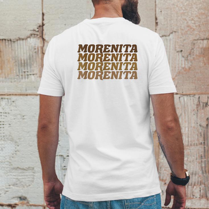 Morenita Mens Back Print T-shirt Funny Gifts