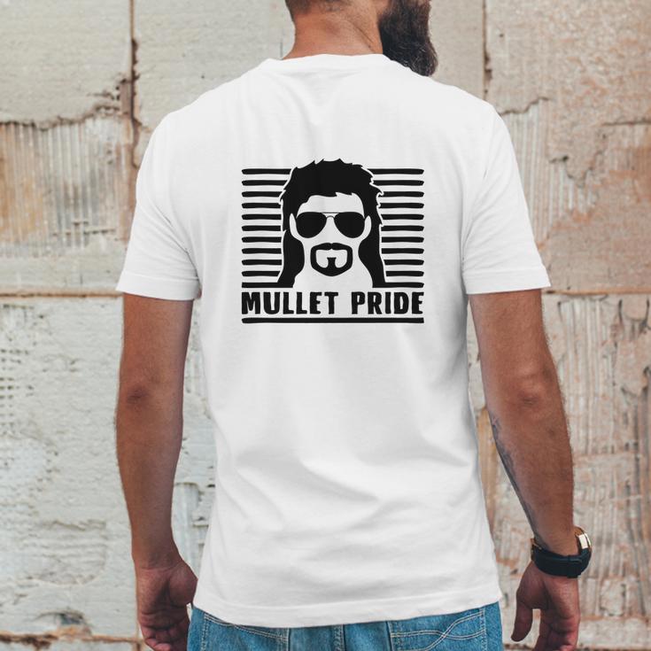 Mullet Pride Mens Back Print T-shirt Funny Gifts