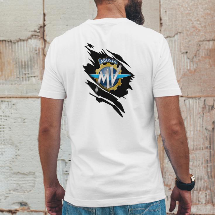 Mv Agusta Ca Mens Back Print T-shirt Funny Gifts