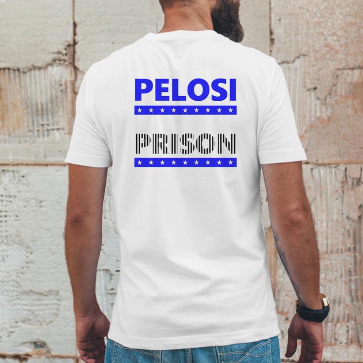 Nancy Pelosi For Prison Mens Back Print T-shirt Funny Gifts