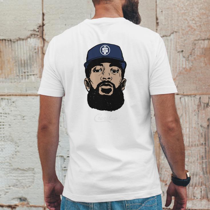 Nipsey Crenshaw Mens Back Print T-shirt Funny Gifts