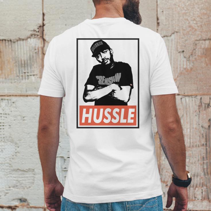 Nipsey Hussle Obey Mens Back Print T-shirt Funny Gifts