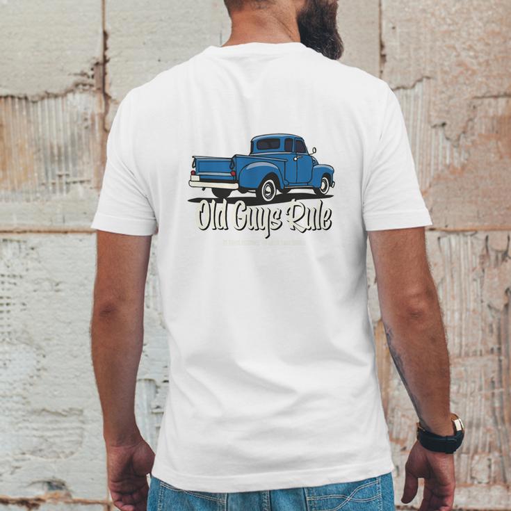 Old Guys Rule It Took Decades Mens Back Print T-shirt Funny Gifts