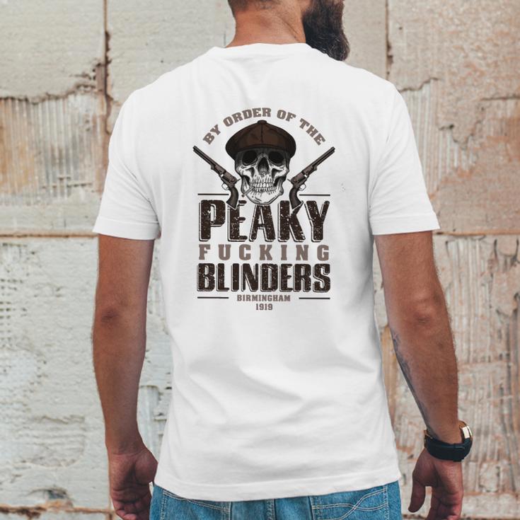 By Order Of The Peaky Blinders Mens Back Print T-shirt Funny Gifts