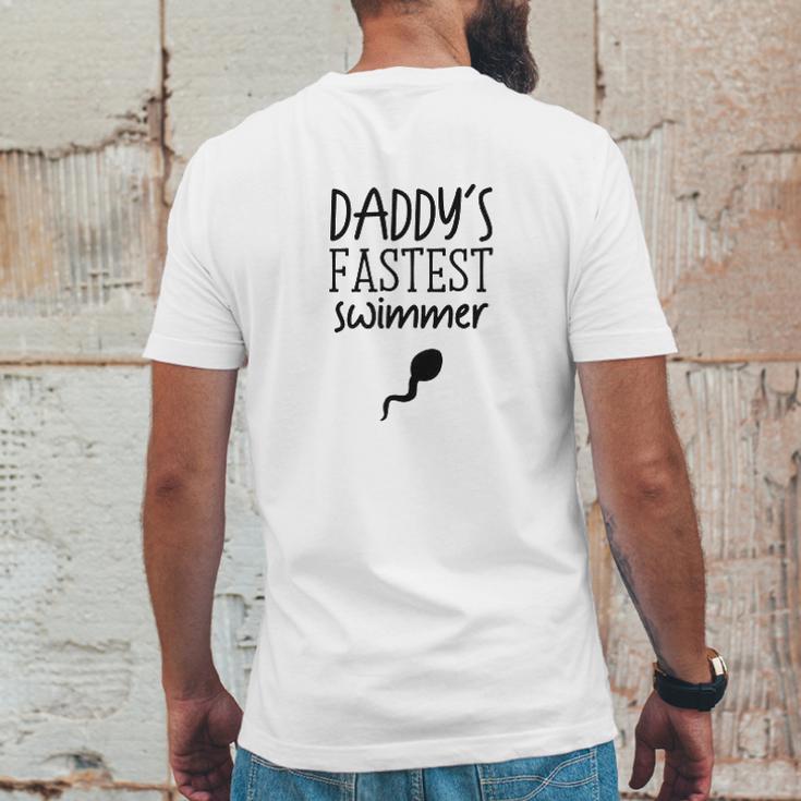 Organic Baby One Piece Mens Back Print T-shirt Funny Gifts