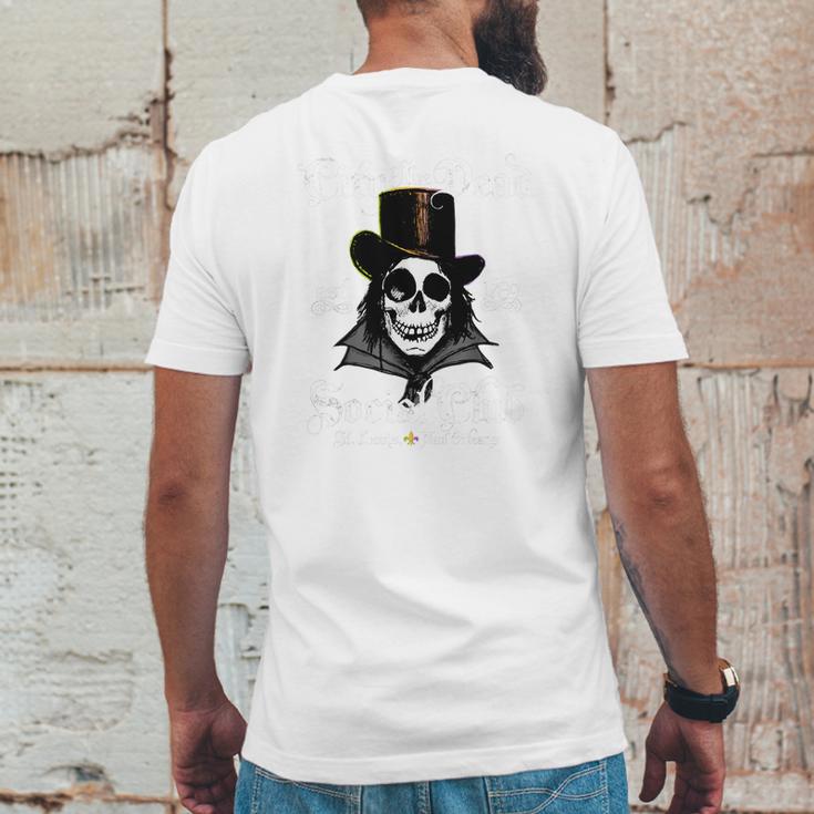 Original New Orleans Voodoo Doctor Goth Skull Halloween Shirt Mens Back Print T-shirt Funny Gifts