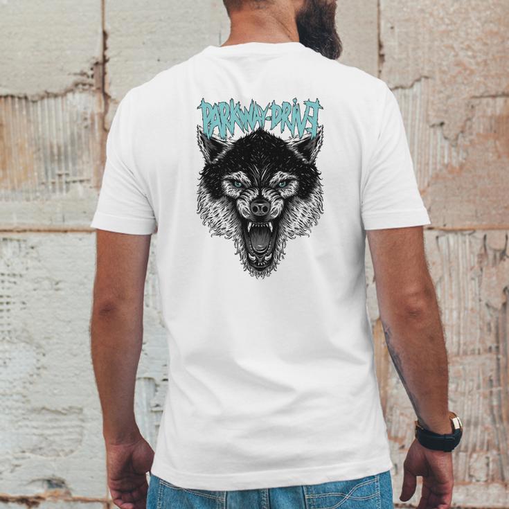 Parkway Drive Wolf Mens Back Print T-shirt Funny Gifts