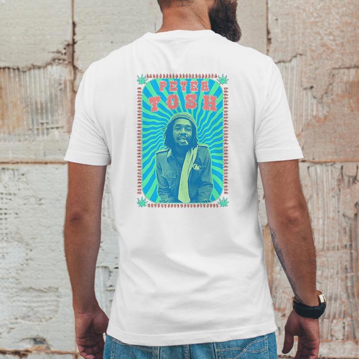 Mens Peter Tosh Mens Back Print T-shirt Funny Gifts