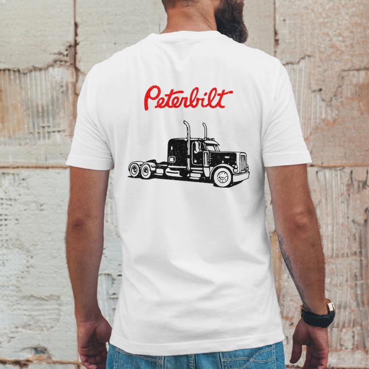 Peterbilt Truck Mens Back Print T-shirt Funny Gifts