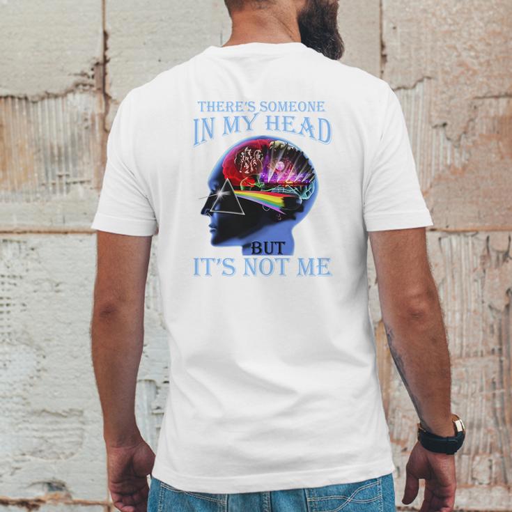 Pink Floyd There’S Someone In My Head But It’S Not Me Mens Back Print T-shirt Funny Gifts