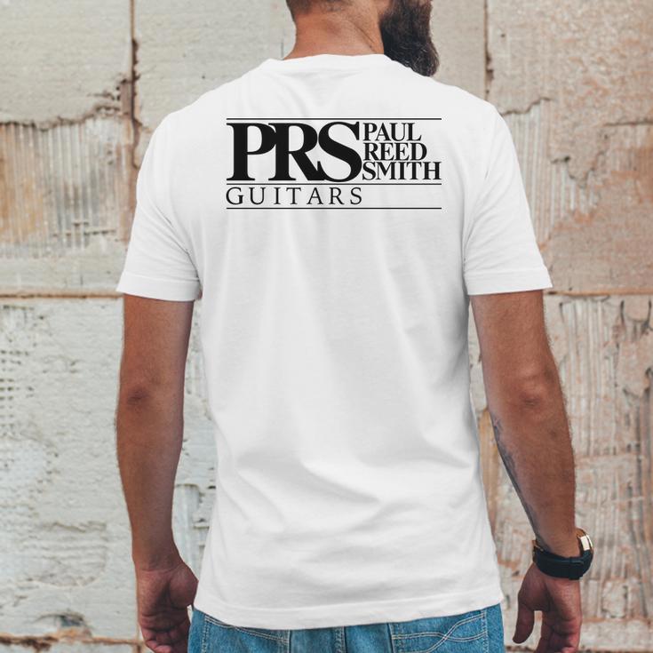 Prs- Paul Reed Smith Guitars Mens Back Print T-shirt Funny Gifts