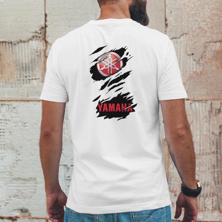 Ra Yamaha Black Mens Back Print T-shirt Funny Gifts