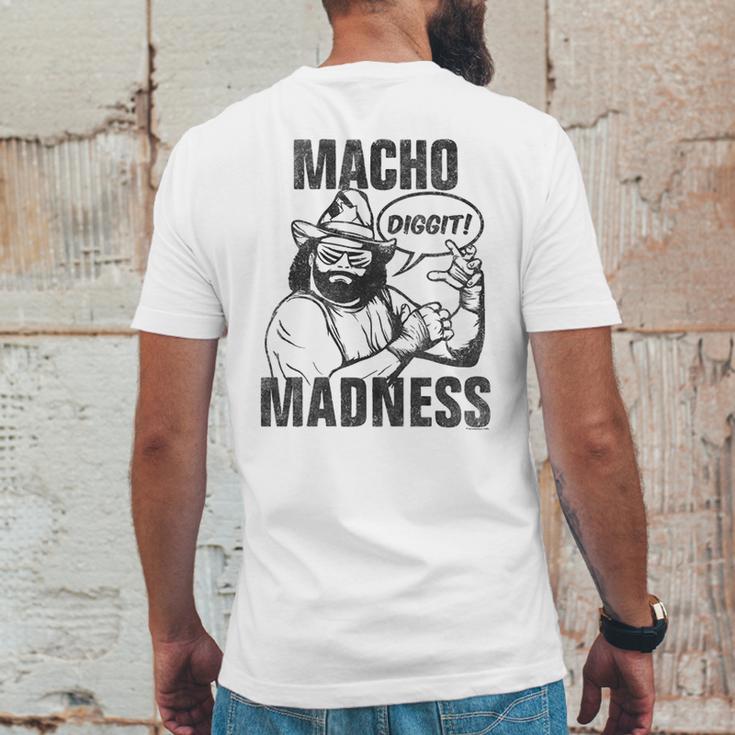 Randy Macho Man Savage Trendy Mens Back Print T-shirt Funny Gifts