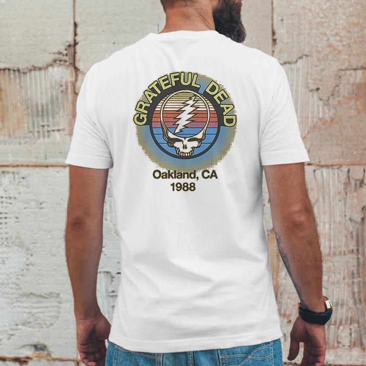 Ripple Junction Grateful Dead Adult Unisex Oakland 88 Light Weight 100 Cotton Crew Mens Back Print T-shirt Funny Gifts