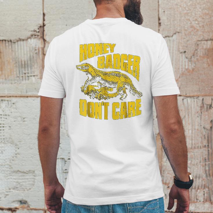 Ripple Junction Honey Badger Dont Care Illustration Mens Back Print T-shirt Funny Gifts