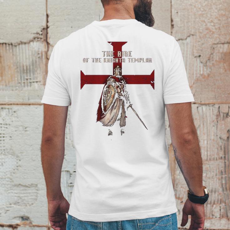 The Rise Of The Knights Templar Mens Back Print T-shirt Funny Gifts