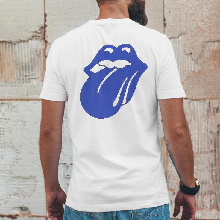 The Rolling Stones Blue Lonesome Logo Mens Back Print T-shirt Funny Gifts