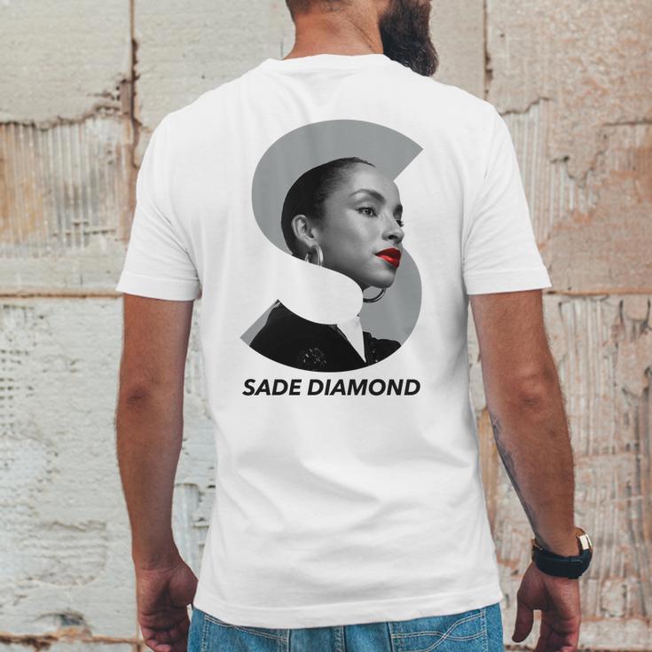 Sade Diamond Mens Back Print T-shirt Funny Gifts